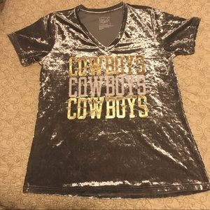 Dallas Cowboys velvet shirt